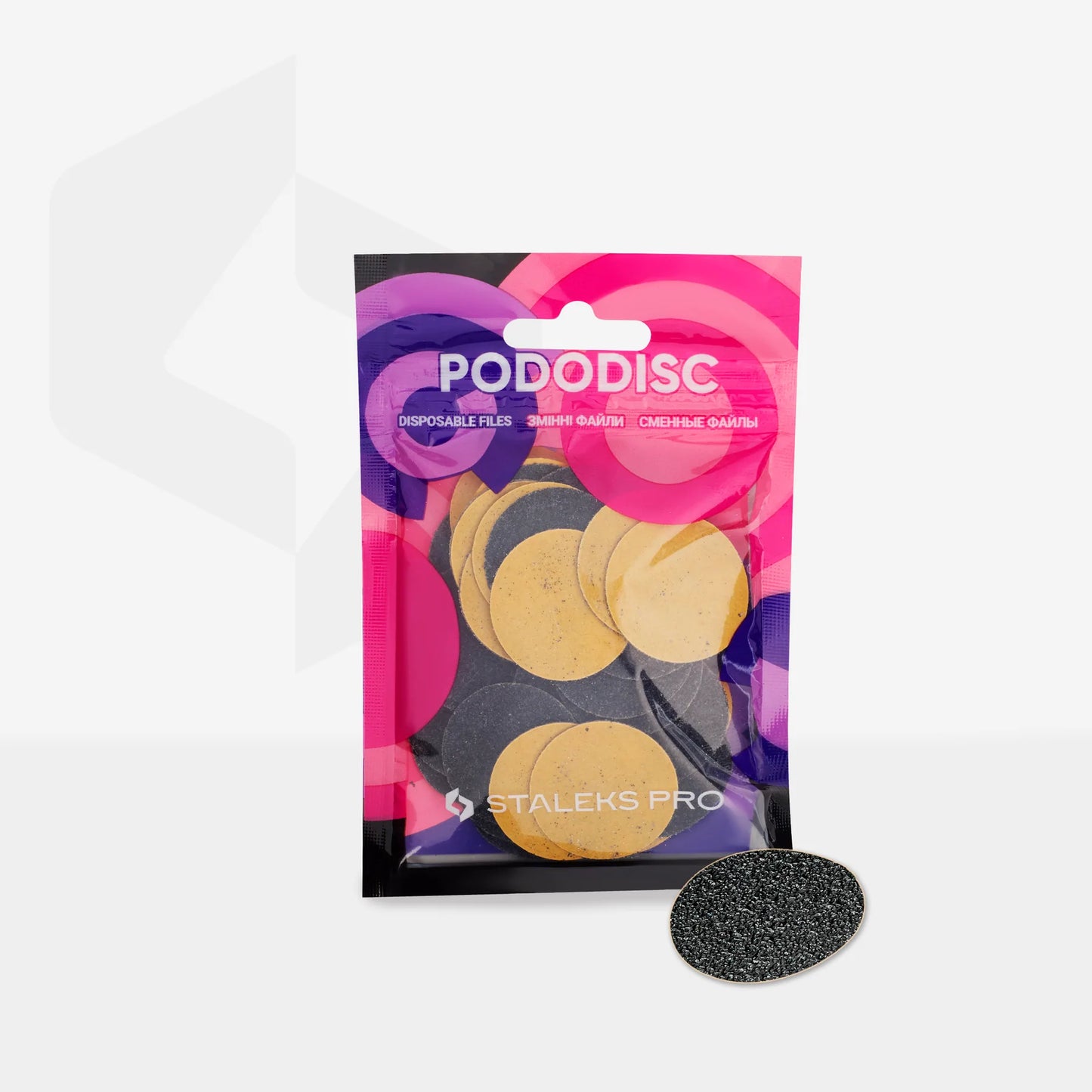 Refill pads for pedicure disc PODODISC STALEKS PRO L (50 pc) -PDF-25