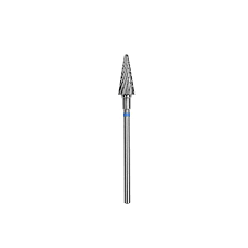 Carbide drill bit, "cone", blue, head diameter 6 mm/ working part 14 mm (#68) -FT71B060/14