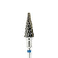 Carbide drill bit, "cone", blue, head diameter 6 mm/ working part 14 mm -FT71B060/14