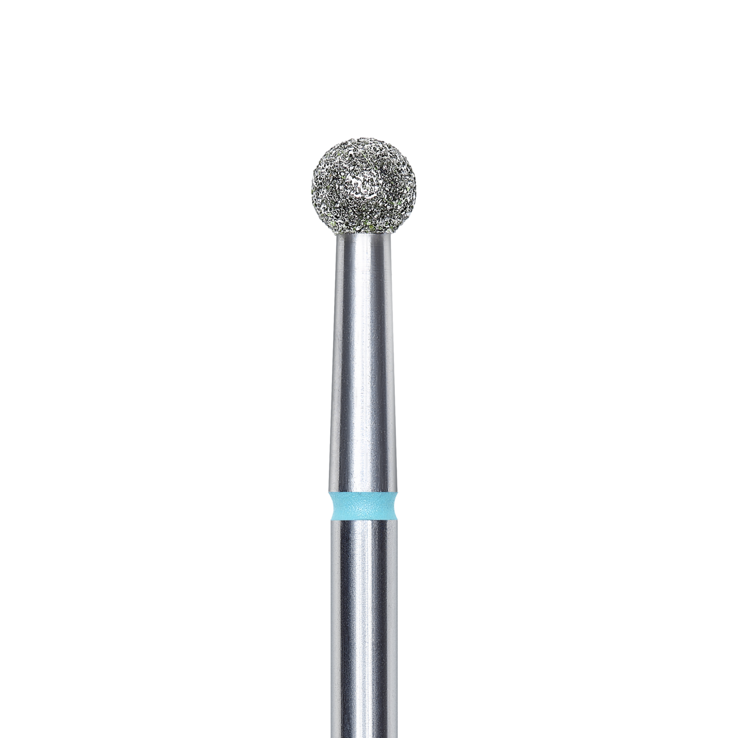 Diamond nail drill bit, "ball", blue, head diameter 3,5 mm -FA01B035