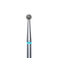 Diamond nail drill bit, "ball", blue, head diameter 2,7 mm -FA01B027