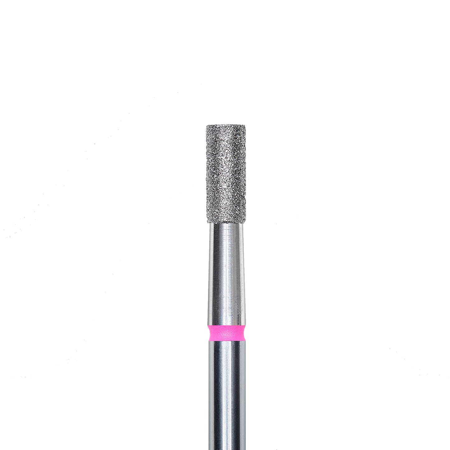 Diamond nail drill bit, "cylinder", red, head diameter 2.5 mm/ working part 6 mm -FA20R025/6