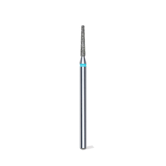Diamond nail drill bit, “frustum”, blue, head diameter 1.6 mm/ working part 10 mm -FA70B016/10