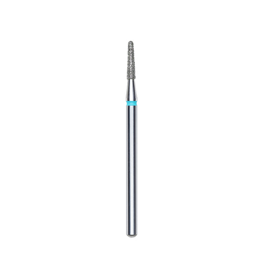 Diamond nail drill bit, “frustum”, blue, head diameter 1.8 mm/ working part 8 mm -FA70B018/8