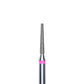 Diamond nail drill bit, “frustum”, red, head diameter 1.6 mm/ working part 10 mm -FA70R016/10