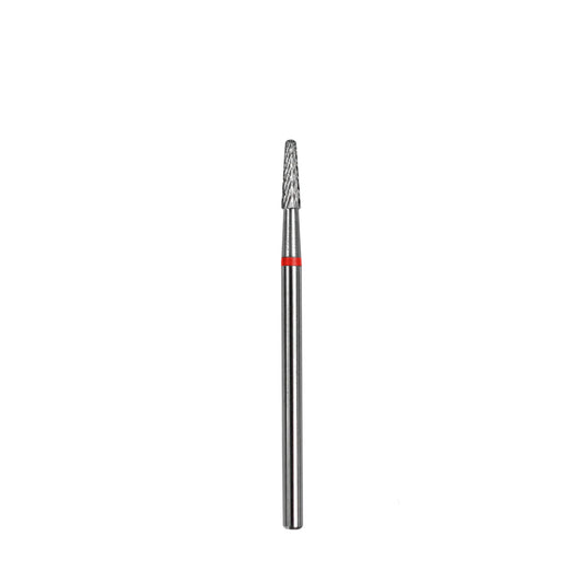 Carbide nail drill bit, “cone” red, head diameter 2.3 mm / working part 8 mm -FT71R023/8
