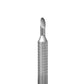 Hollow manicure pusher EXPERT 100 TYPE 1 (slanted pusher and cleaner) -PE-100/1