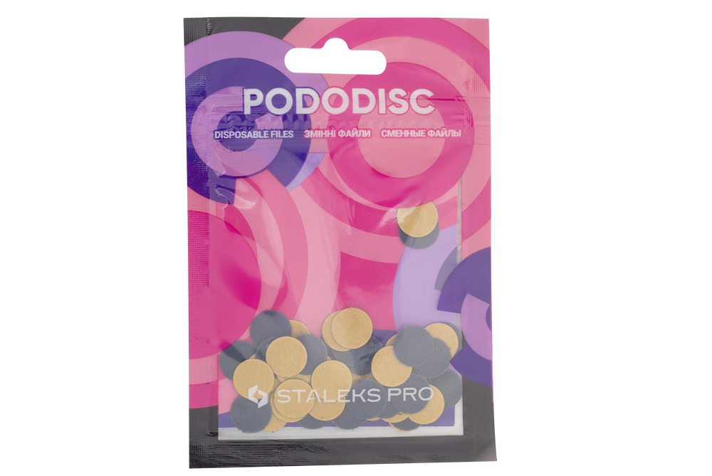 Refill pads for pedicure disc PODODISC STALEKS PRO XS (50 pc) -PDF-10