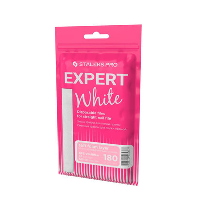 Disposable files for straight nail file (soft base) EXPERT 20 (30 pcs) -DFE-20