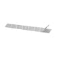 Hollow manicure pusher EXPERT 100 TYPE 4.2 (rounded pusher and bent blade) -PE-100/4.2